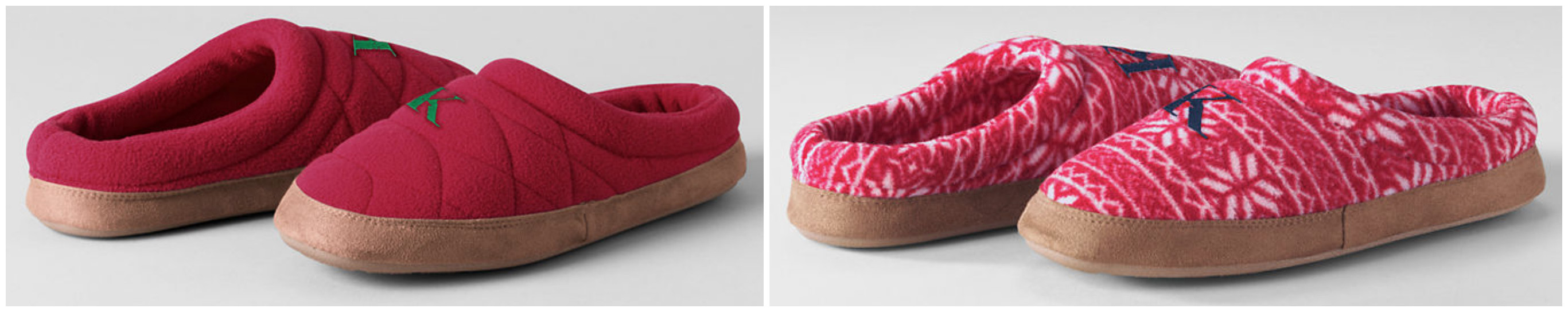 Lands' End Free Shipping on ANY Order = 8.99 Slippers, 15 Halloween