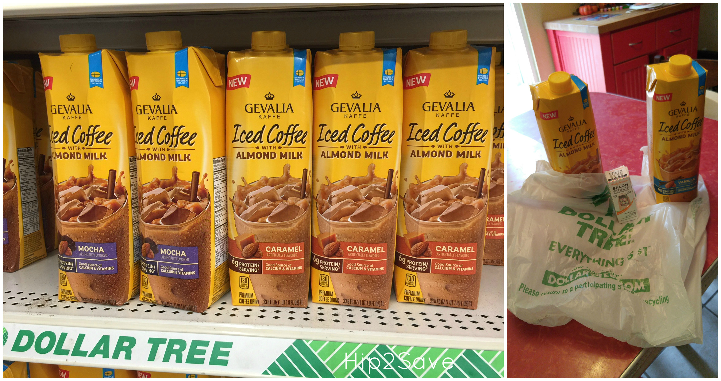 Dollar Tree Gevalia Iced Coffee 32oz Containers & Post