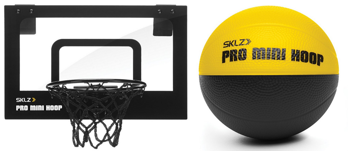 Walmart or Amazon Mini Micro Basketball Hoop with Ball ONLY 14.99