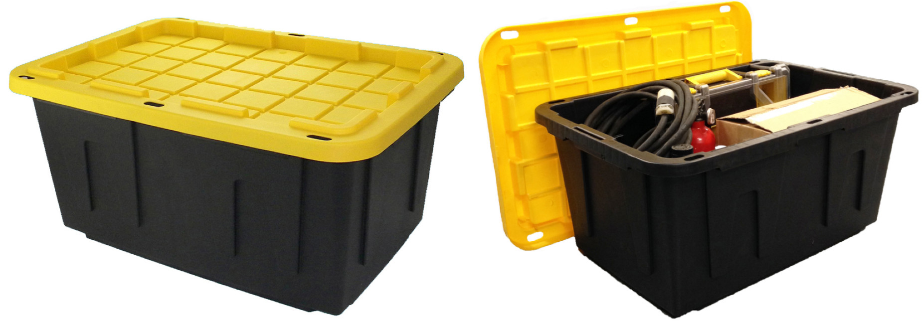 Centrex Plastics 27Gallon Tote with Standard Snap Lid Only 8.98