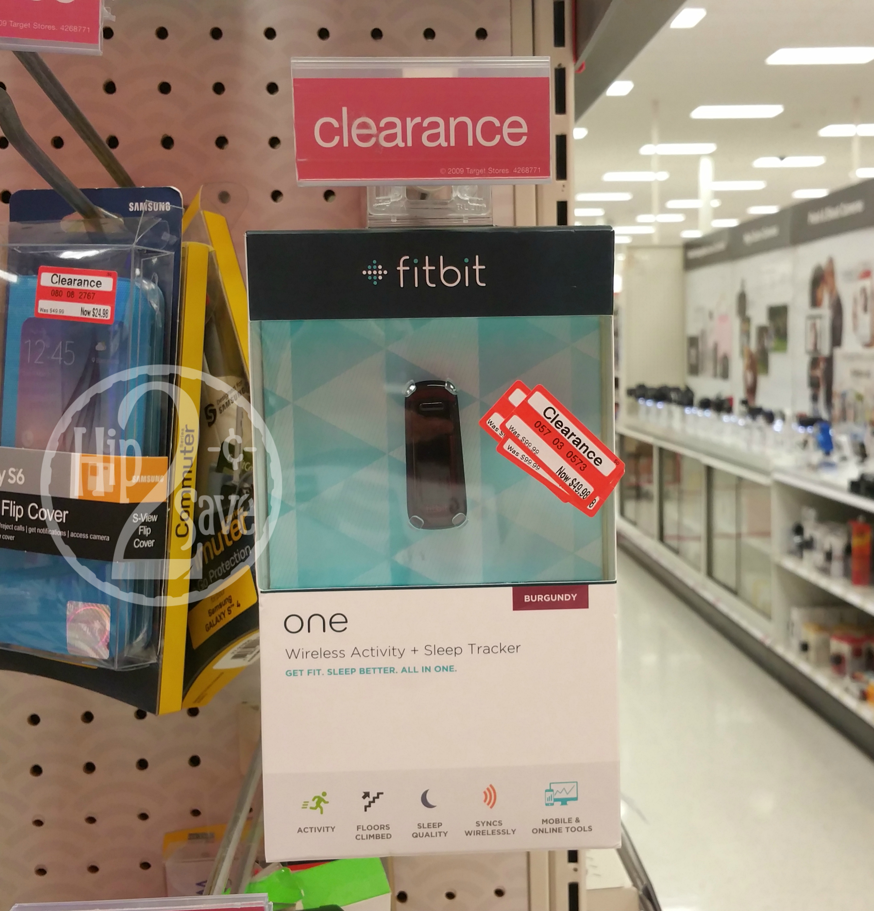 Target FitBit One Wireless Activity + Sleep Tracker Possibly 49.98