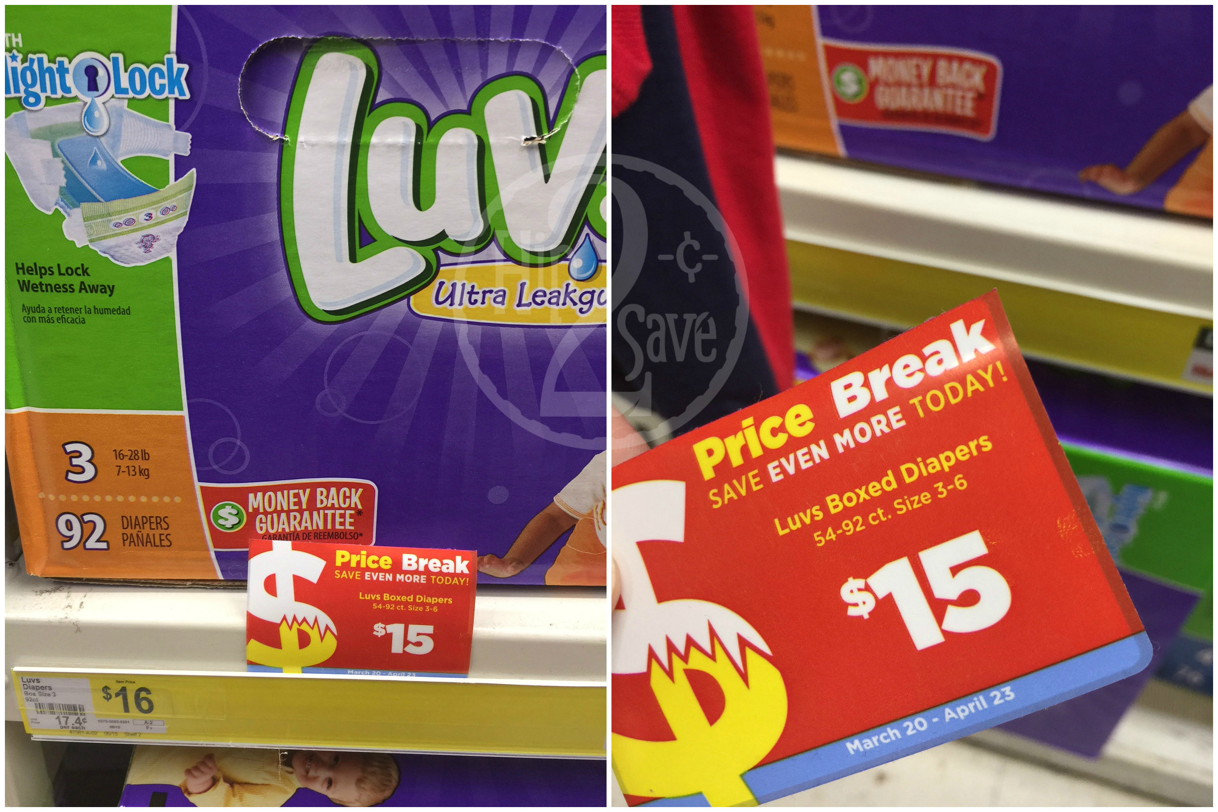 Dollar General Luvs Diapers Only 8.7¢ Each