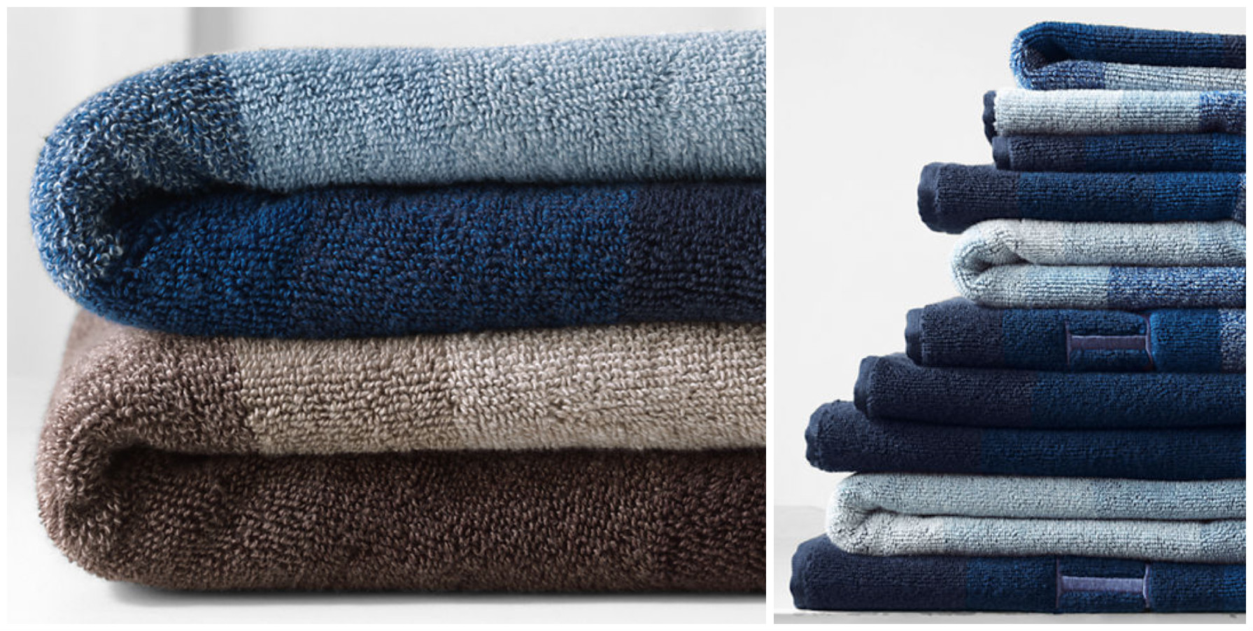 Lands' End Supima Cotton Tweed Towel 6Piece Set Only 27.99 Shipped