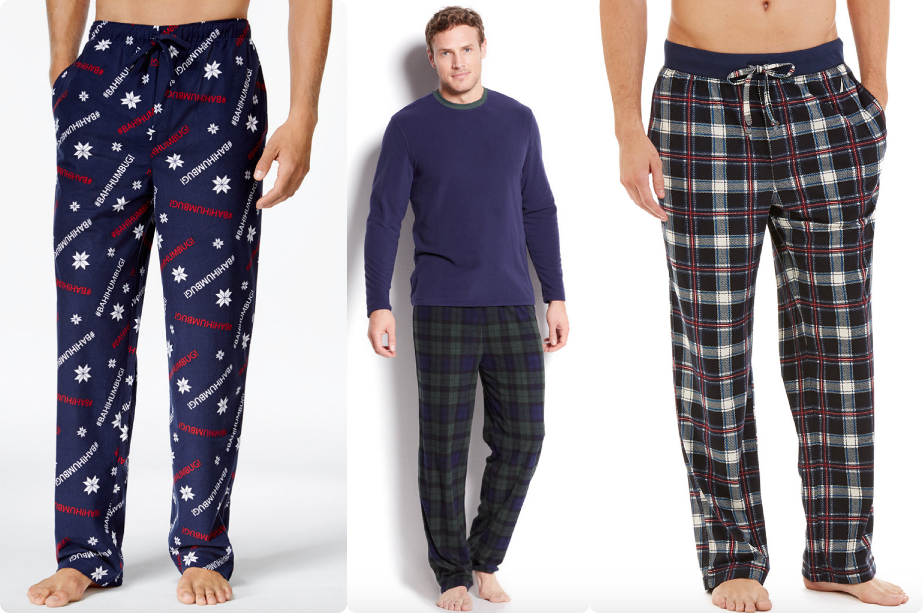 Macy's Men's Pajama Pants or Sets 3.99 Each
