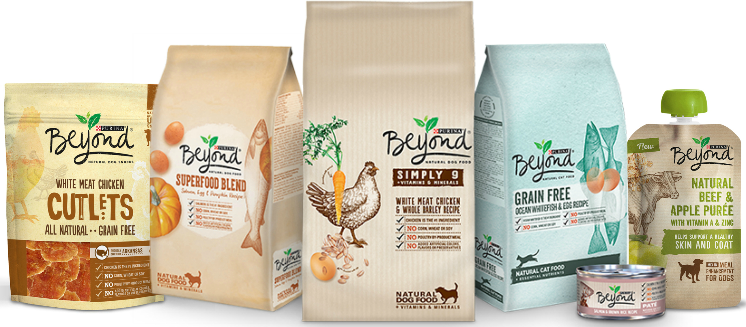 6 *NEW* Purina Beyond Dog & Cat Food or Treat Coupons (+ 10 More Purina