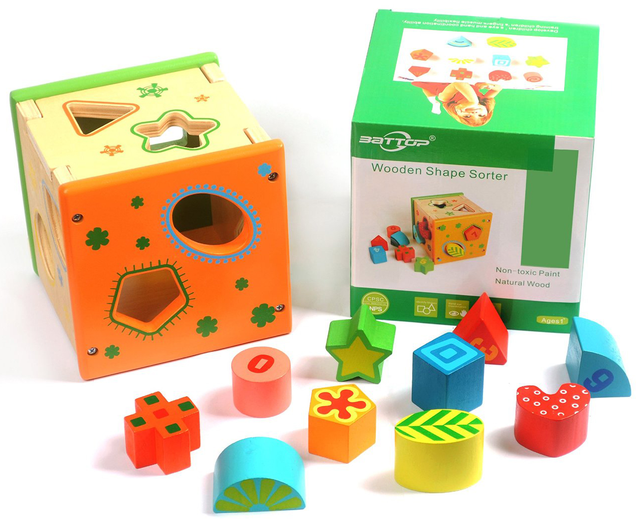 Amazon Wooden Shape Sorter ONLY 16.99 (Regularly 24.99) Designed for Ages 13