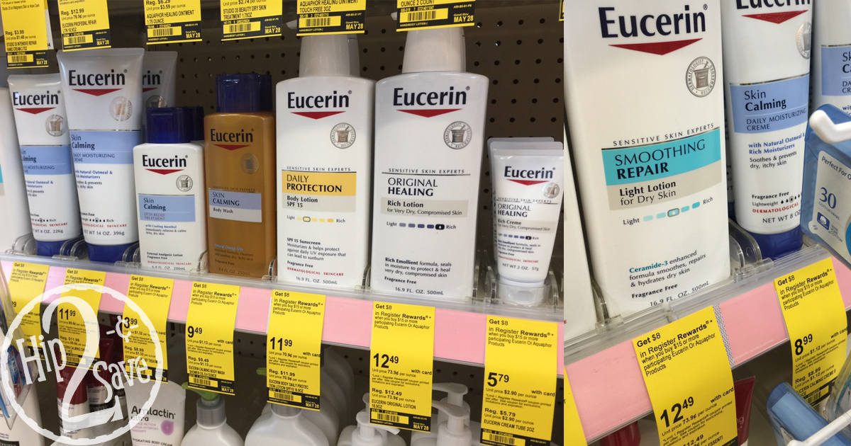 Walgreens Eucerin Skin Calming Cream Only 2.99 Each (Regularly 8.99)