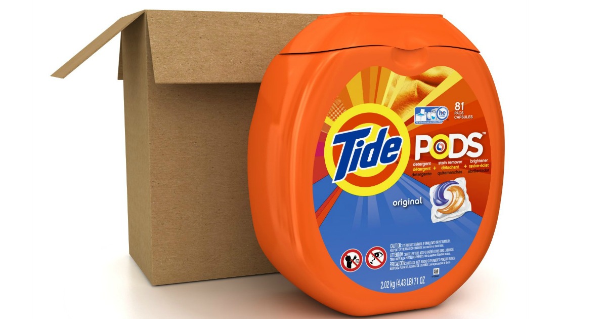 Amazon Tide PODS Detergent 81Pacs Only 12.86 Shipped (Just 16¢ Per Pod)