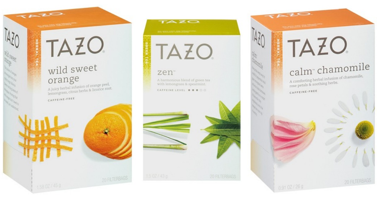 Target Tazo Tea Bags 20Count OR Concentrate Only 40¢ Each