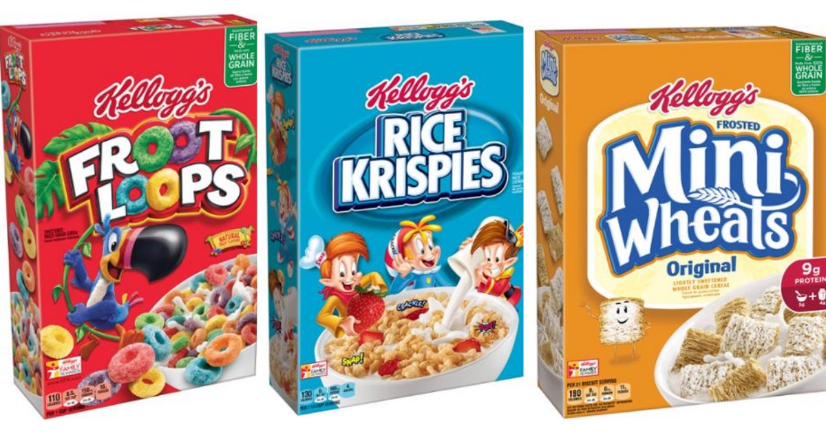 Dollar General Kellogg's Cereal Only 1.25