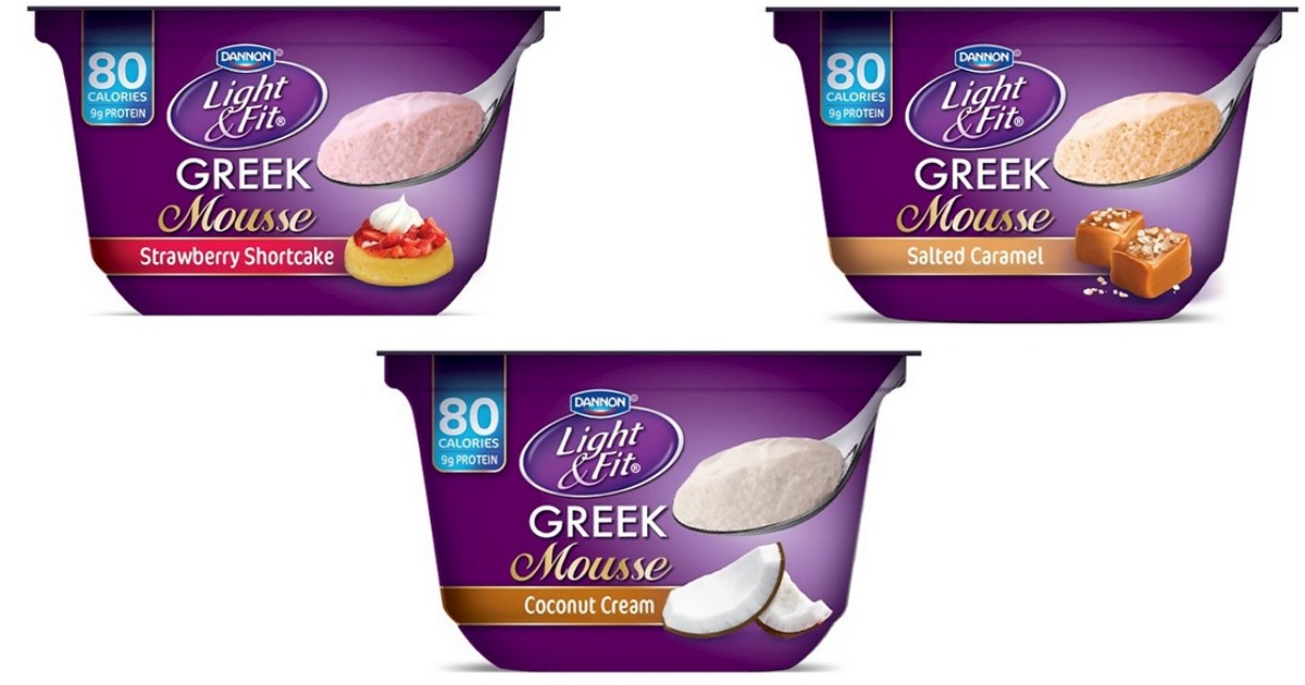Target Dannon Light & Fit Mousse Yogurt Cups Only 17¢ Each