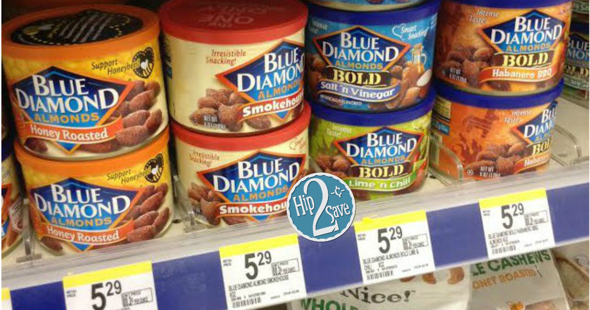 Walgreens Blue Diamond Almond 6oz Cans Only 1.50 Each (Starting June 5th)