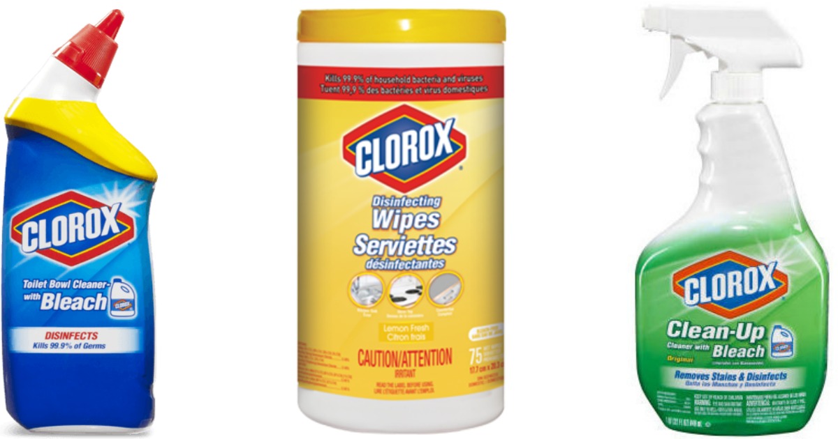 5 NEW Clorox Cleaning Product Coupons (Print Now & Use at Target for Nice Savings)
