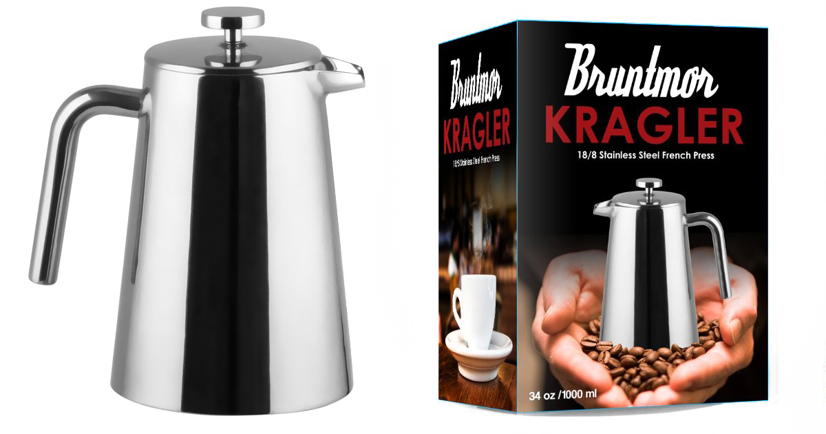 Amazon Stainless Steel French Press Only 14.40 (Regularly 29.99)