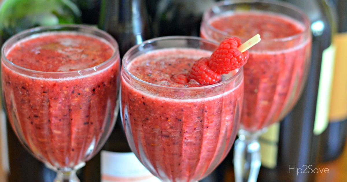 Frozen Fruit Wine Smoothie Recipe Hip2Save
