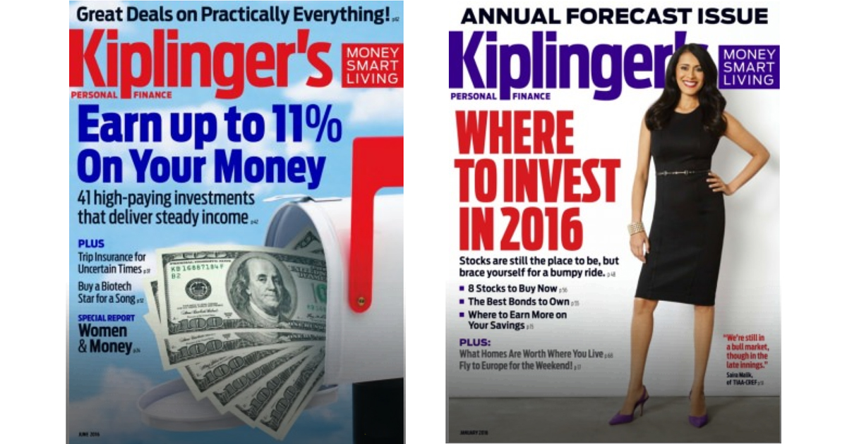 FREE 1 Year Subscription to Kiplinger’s Personal Finance Magazine