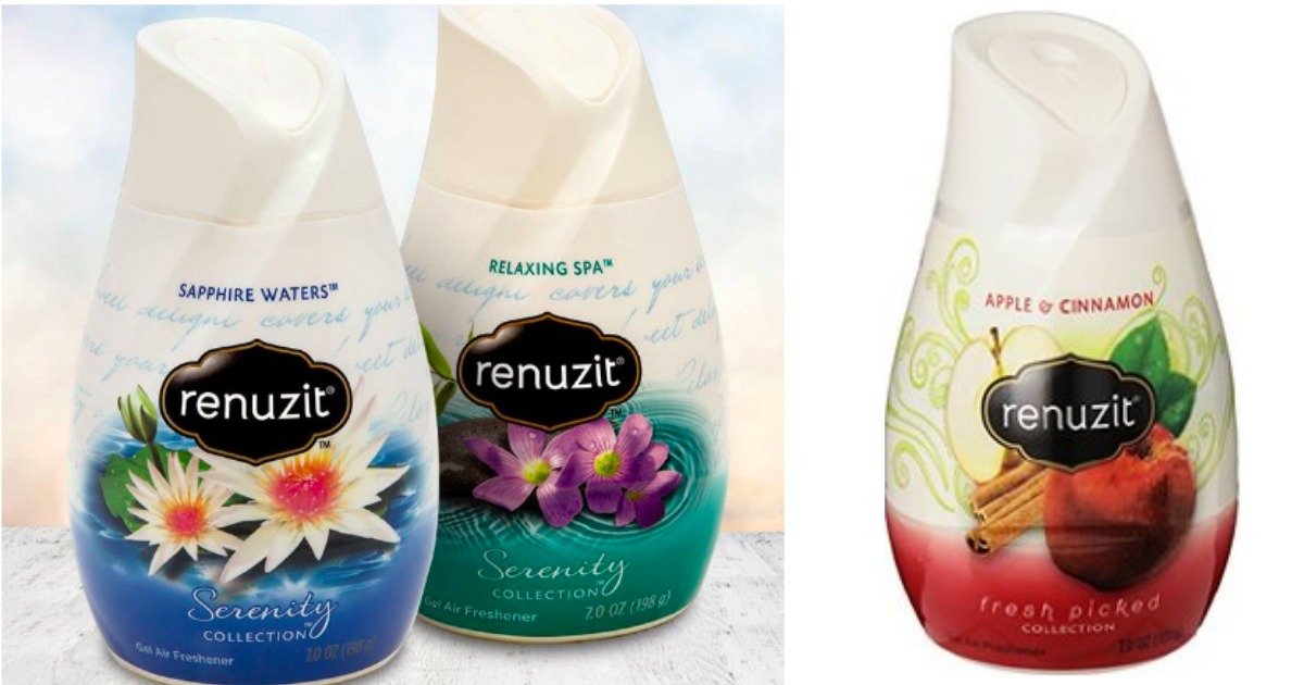 New Buy 4 Renuzit Adjustable Air Freshener Cones, Get 2 FREE Coupon