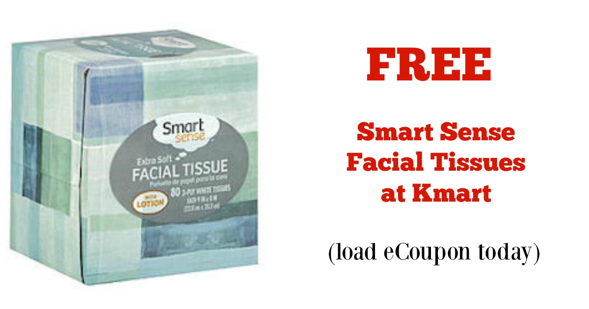 Kmart FREE Smart Sense Facial Tissue Mobile App Coupon (Must Load Today)