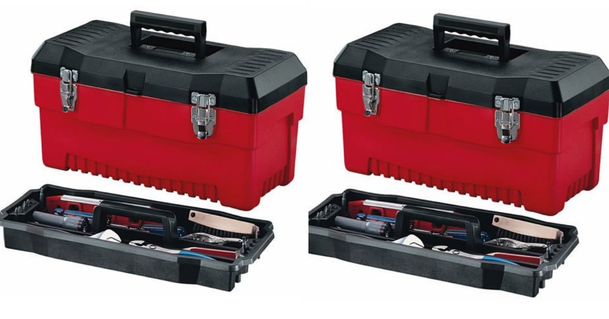 Amazon StackOn 19Inch Pro Tool Box Only 9.69 (Regularly 20.89)
