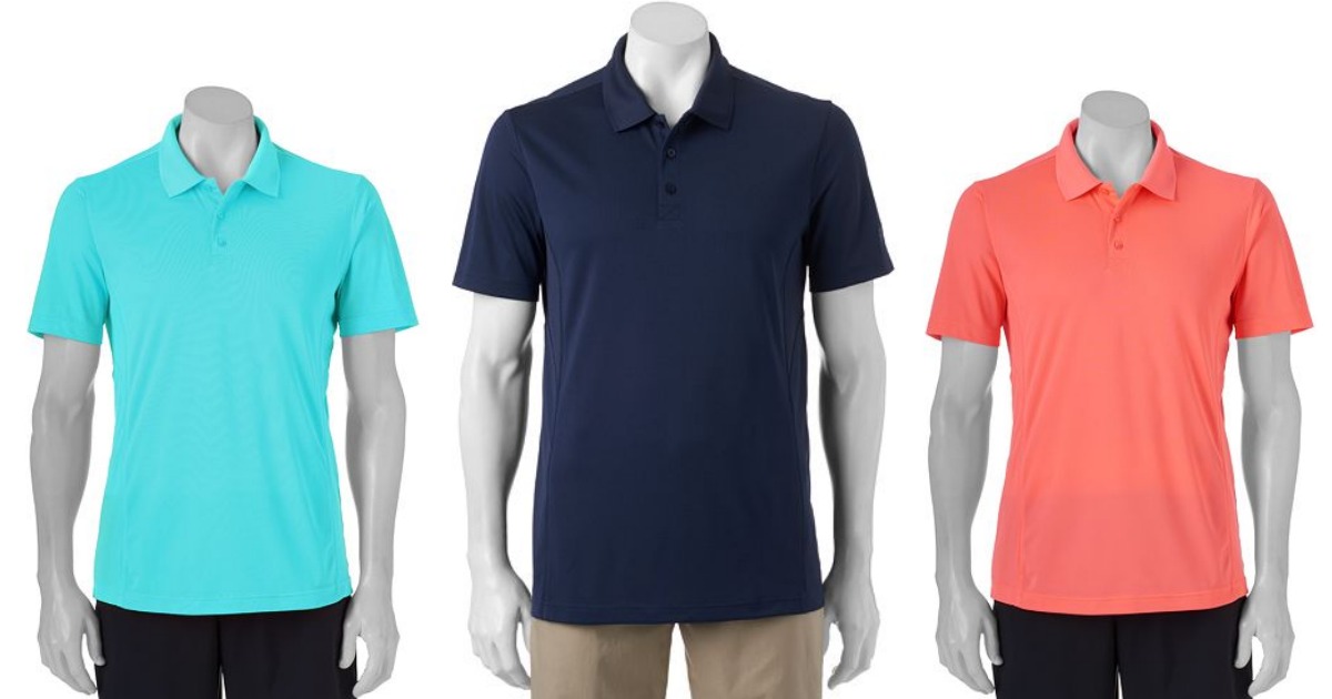Kohl's Cardholders Men's Fila Golf Shirts Only 7.11 Shipped