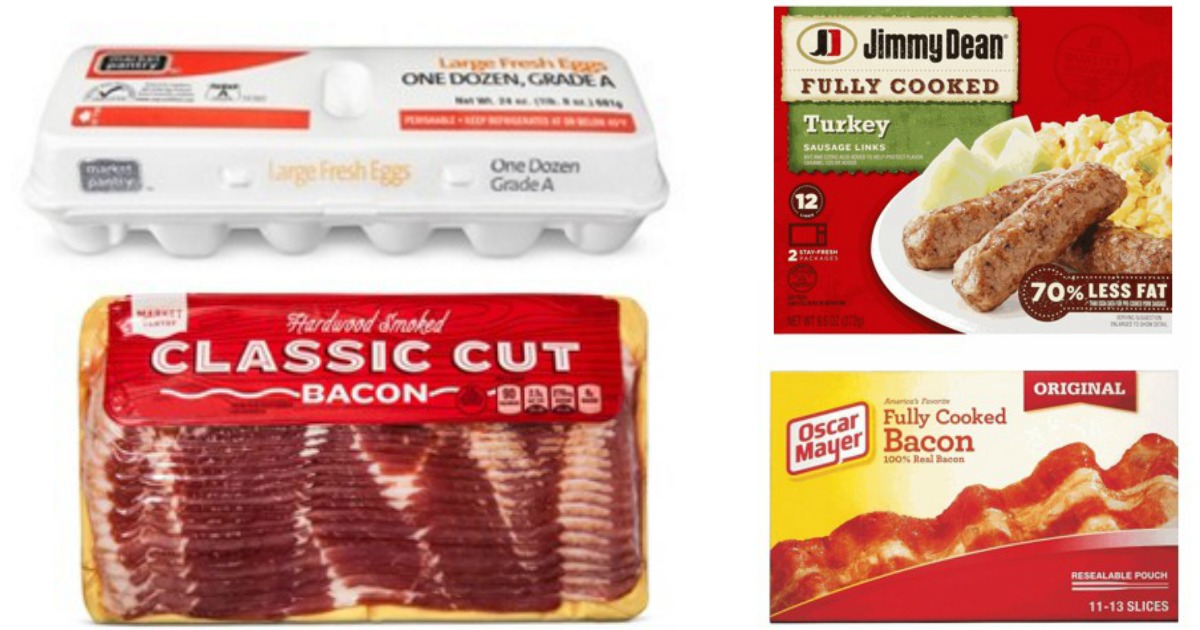Target Big Savings On Breakfast Items (Eggs, Bacon, Sausage, Kellogg's