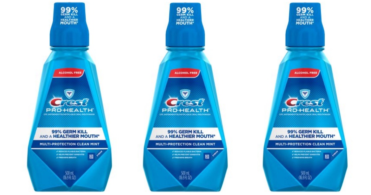 Walgreens Crest ProHealth Mouthwash Only 32¢ Starting 6/26 (Print