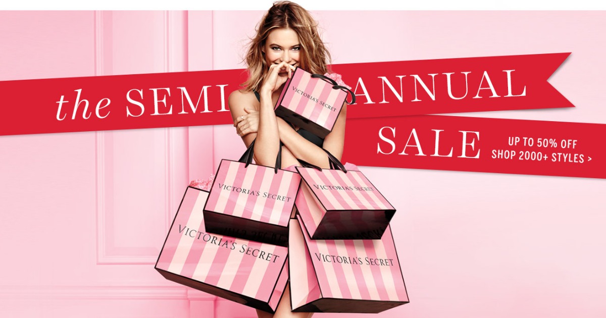 Victoria's Secret SemiAnnual Sale Starts Now + Free Tote for Cardholders InStore Until 10AM