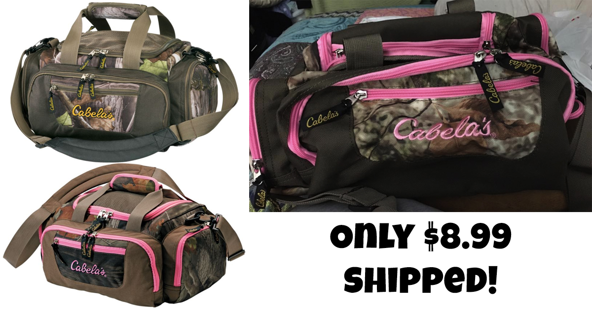 Cabela’s WeatherResistant Gear Bags ONLY 8.99 Shipped (Regularly 24.99)