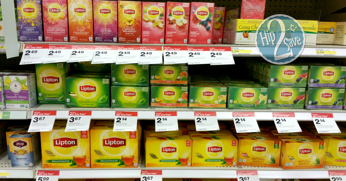 Target Lipton Green Tea 20 Count Only 1.14 + More