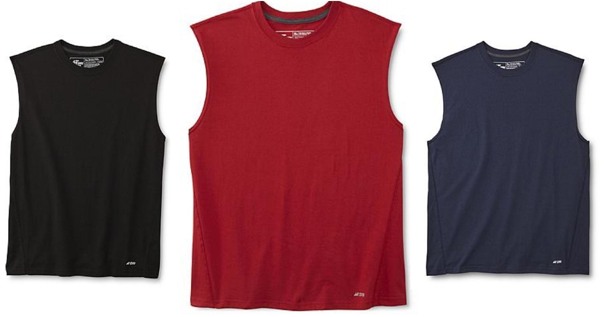 Kmart *HOT* TWO Men's Athletech Activewear Shirts Only 96¢ After Shop