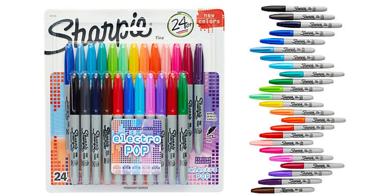 Office Depot/OfficeMax Sharpie Markers 24Ct Only 8 (Regularly 21.19
