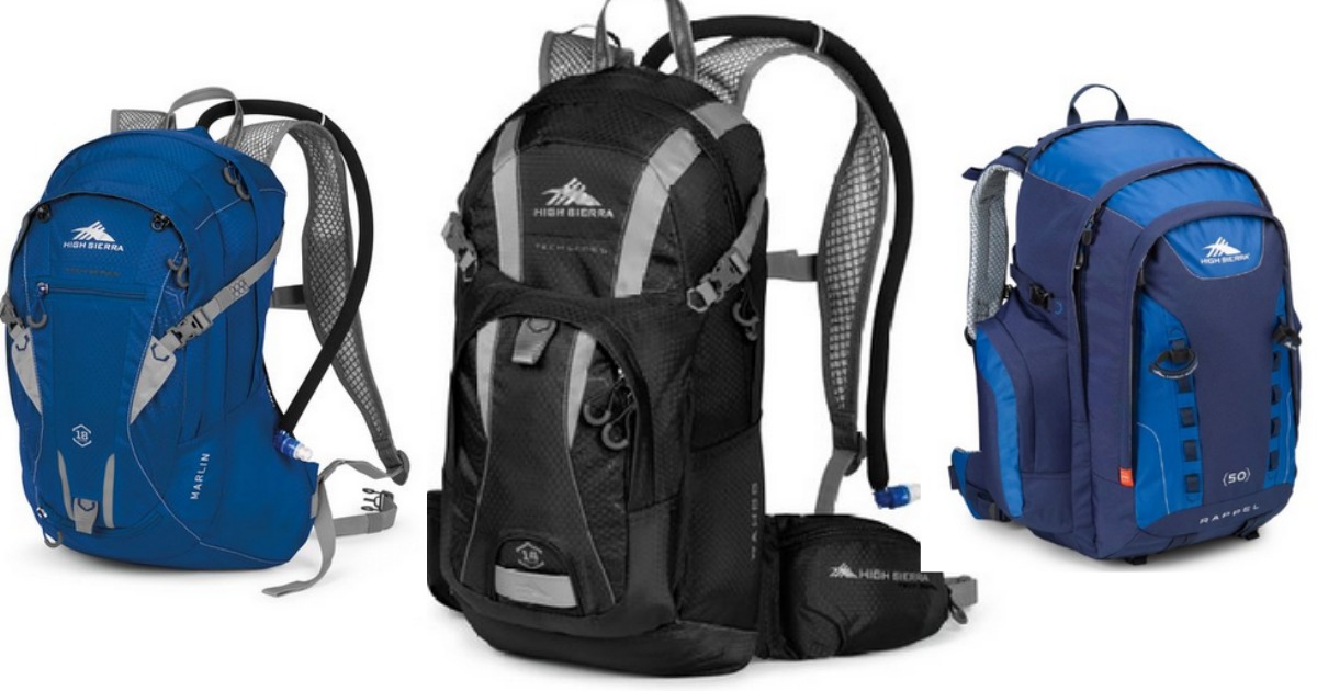 Amazon Save Big on High Sierra Hydration Packs (Today Only!)