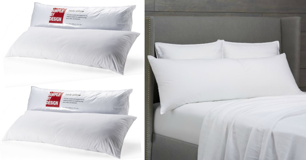 Kohl's Cardholders Simple By Design Body Pillow Just 5.59 Shipped