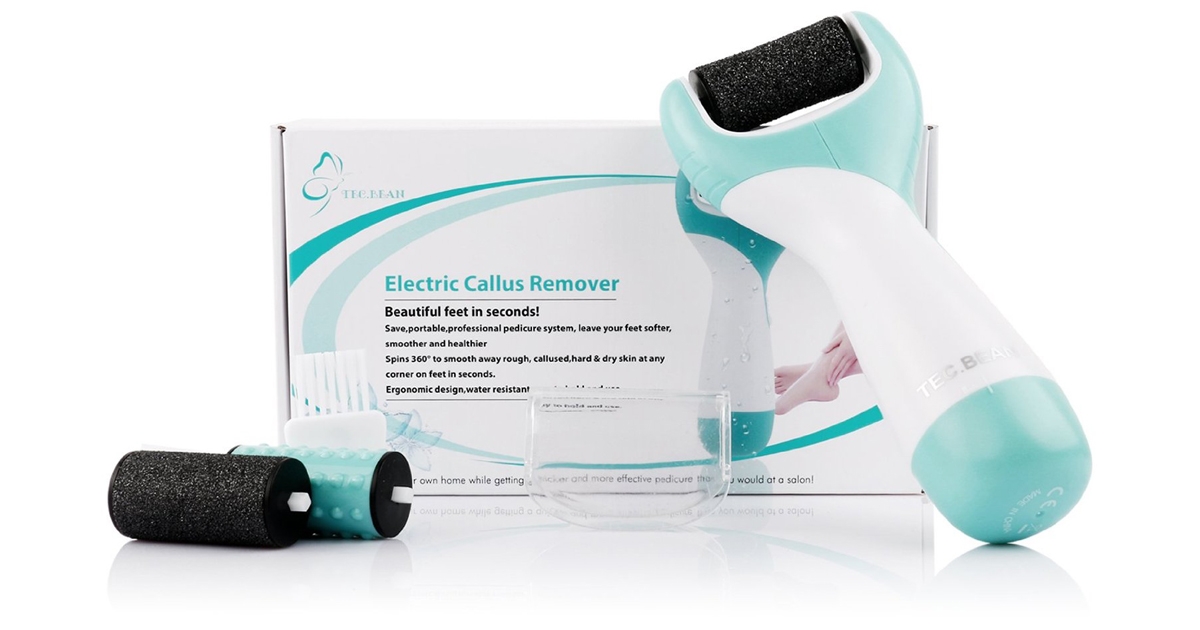 Amazon Electric Callus Remover Foot File w/ 3 Heads ONLY 11.99