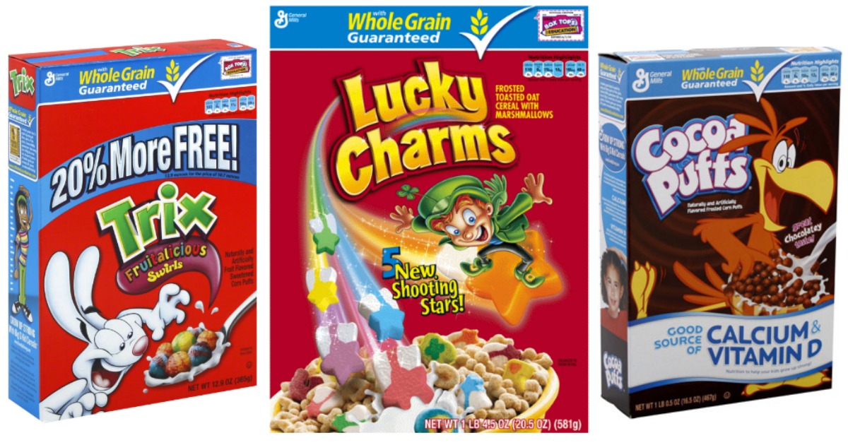 Target General Mills Cereal Starting at 1.42 Each