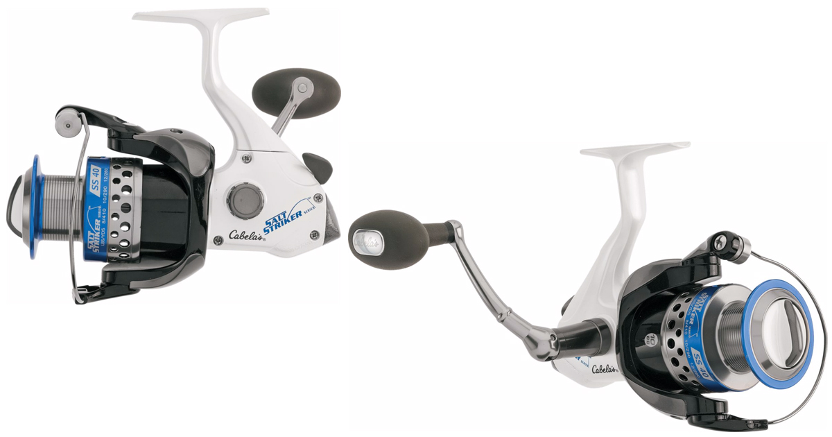 Cabela's Salt Striker Spinning Fishing Reels Only 19.99 (Regularly