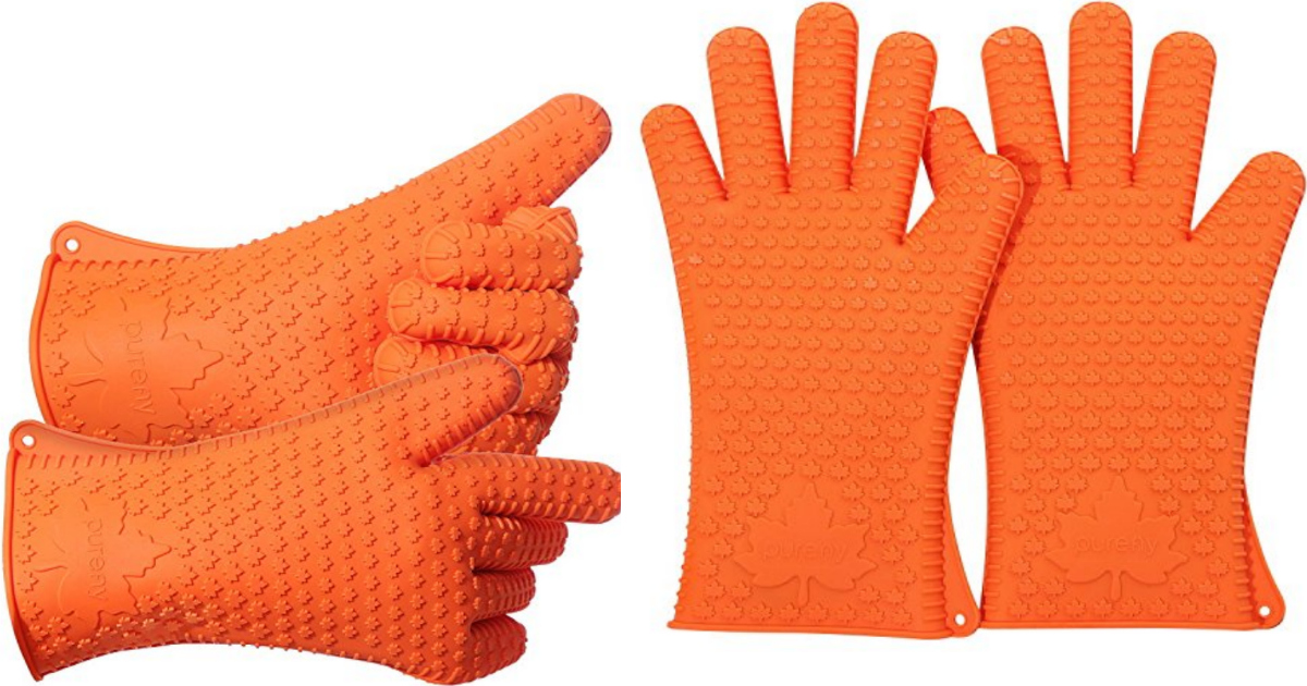 Amazon Silicone Heat Resistant Gloves Just 8.99 (Regularly 59.99)