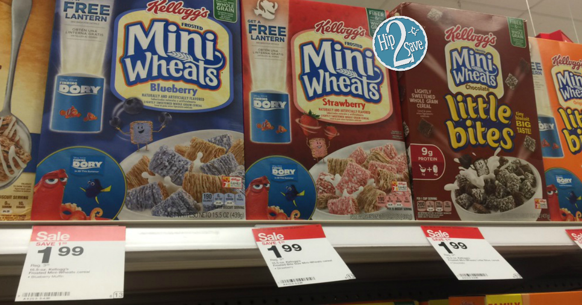 Target Nice Deals on Select Kellogg's Cereals AND Bitsy Brainfoods