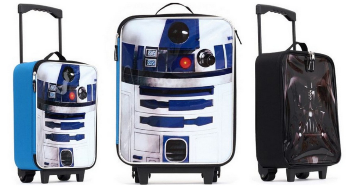 Kohl's Cardholders Star Wars Luggage Cases Only 14 Shipped (Regularly