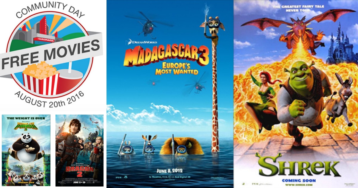 Cinemark Movie Theaters FREE Movies AND 2 Concessions (TODAY from 9AM