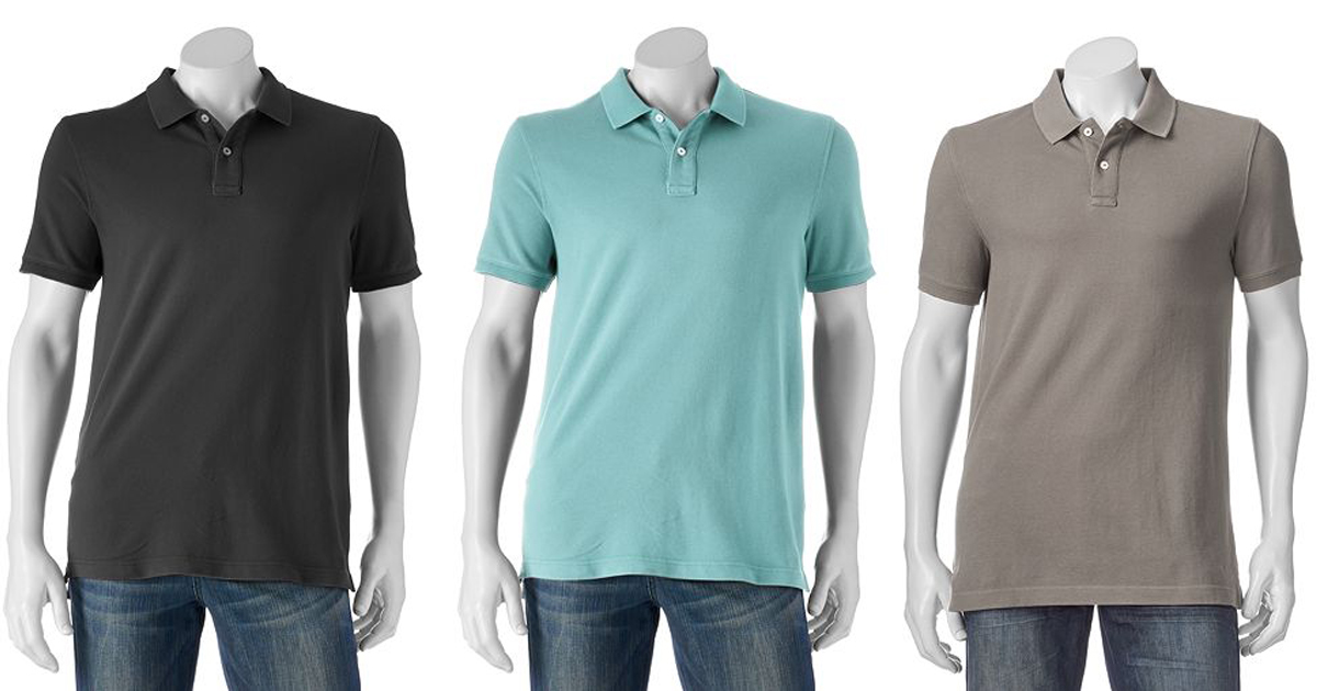 Kohl’s Cardholders Men’s Polo Shirts ONLY 5.59 Shipped (Regularly 26)