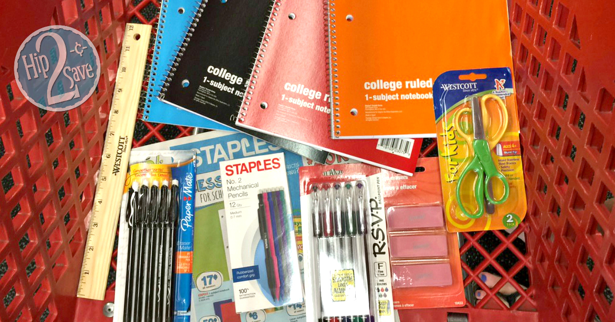 10 School Supplies for UNDER 5 at Staples?! FOR REAL.