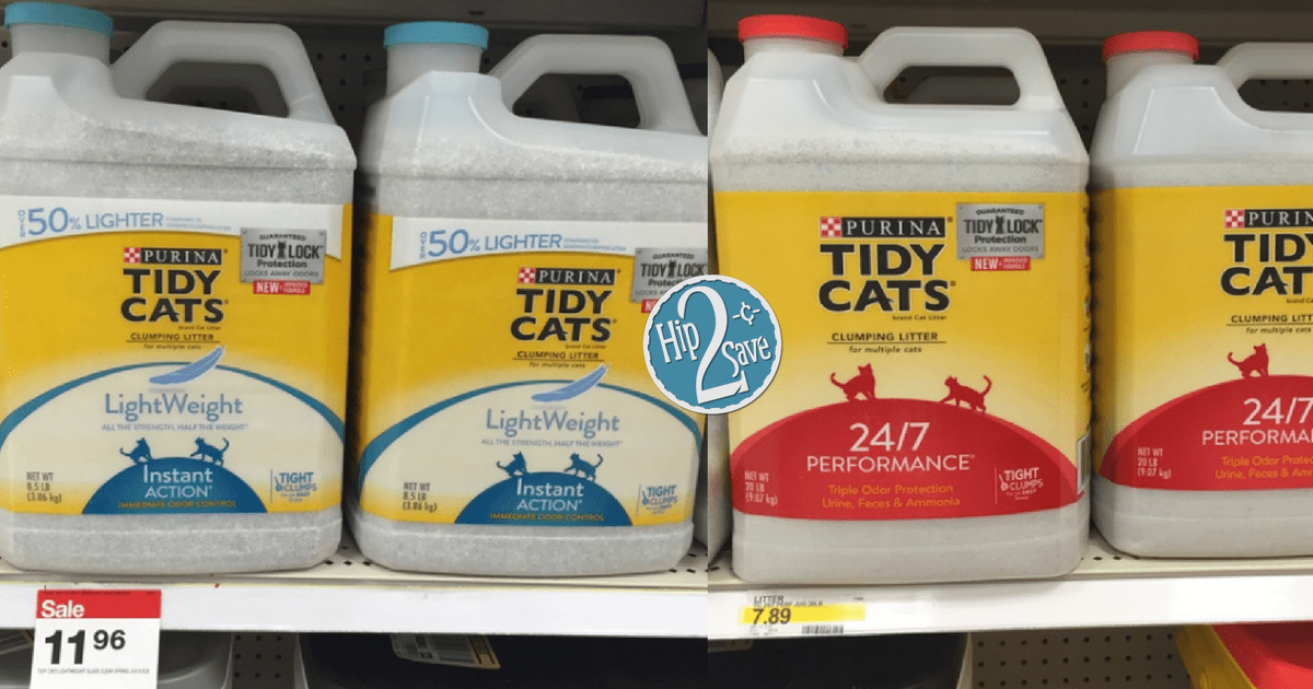 Print 2 NEW Purina Tidy Cats Litter Coupons