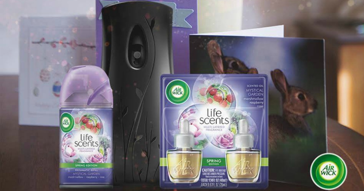 *NEW* Air Wick Coupons = FREE Scented Oil Warmer at Target & Walmart