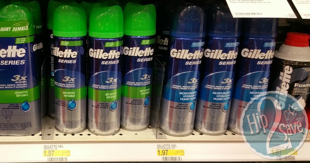 Target Gillette Series Shave Gel Possibly FREE + Nice Deal On Venus Shave Gel