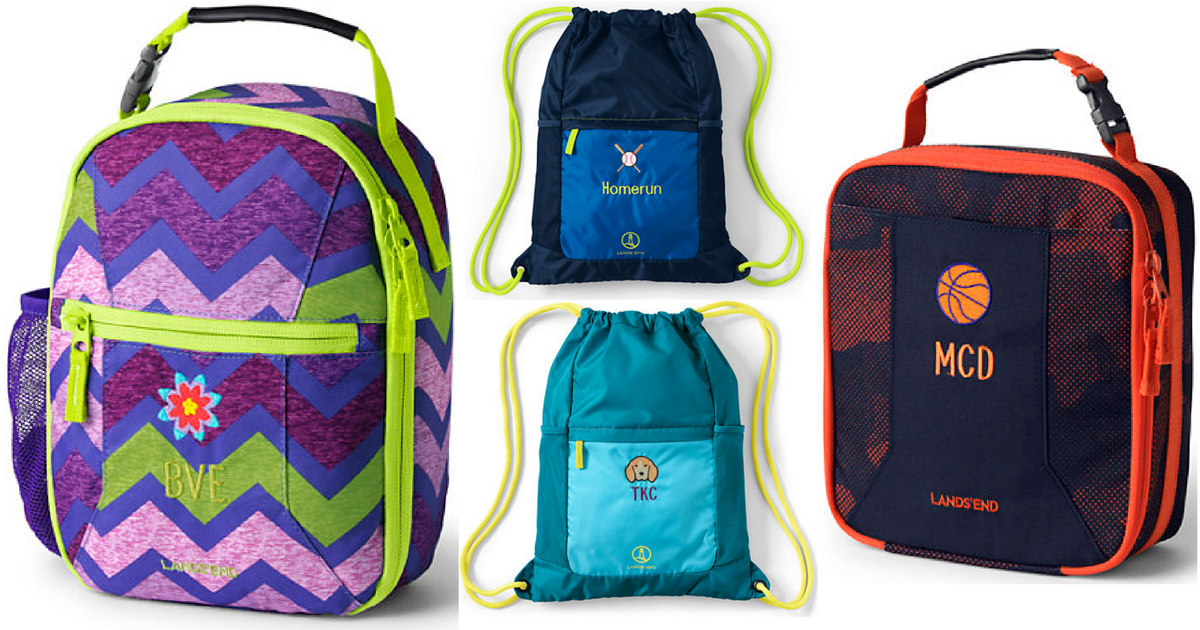 Lands' End Extra 30 Off Clearance = Nice Deals On Lunch Bags & More