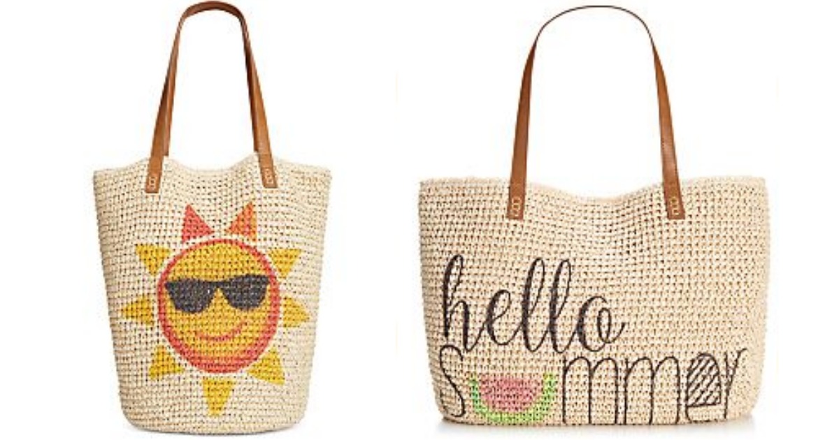 Macy's Extra 20 Off Clearance Clothes & Handbags = Straw Beach Bags Only 9.59 (Regularly 62)