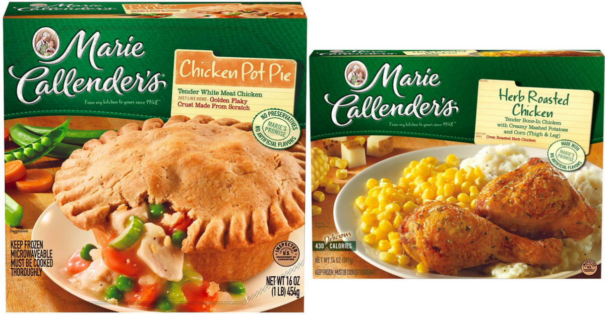 Target Marie Callender's Single Serve Entrees Only 1.06 Each (Today Only)