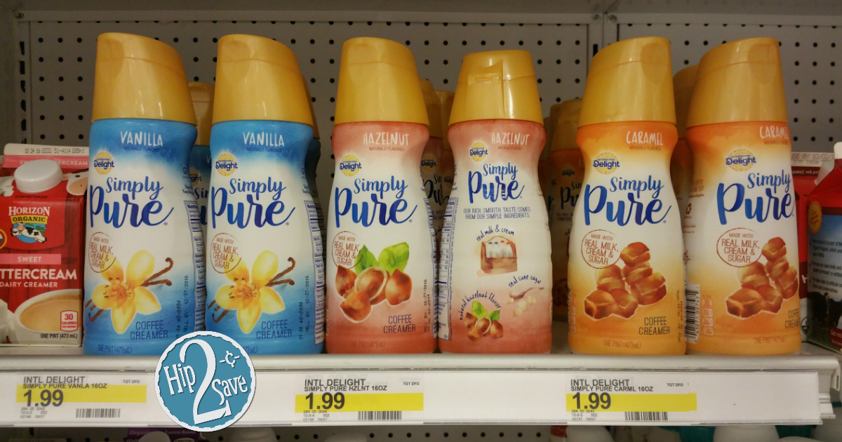 Target International Delight Simply Pure Coffee Creamer Just 69¢ Each