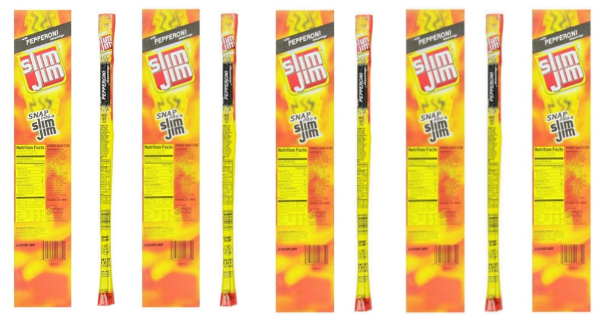 Slim Jim Nutrition Label Label Ideas